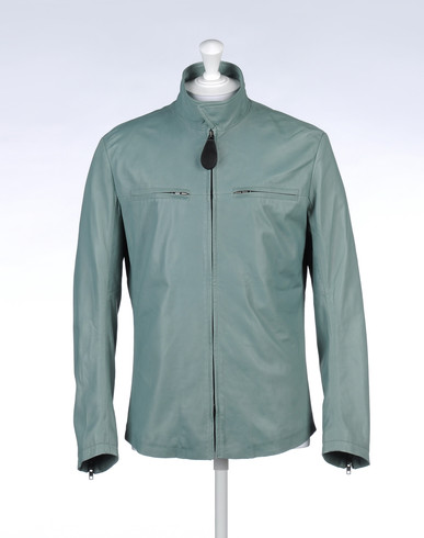 Leather outerwear