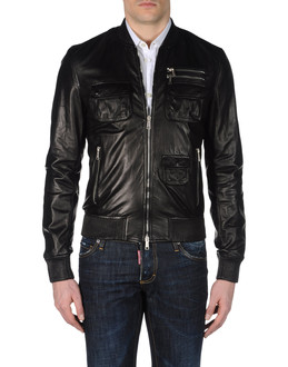 DSQUARED2 - Capospalla pelle