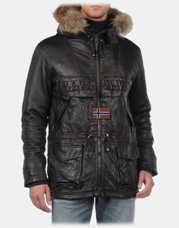 NAPAPIJRI - Leather outerwear