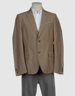 Veste droite Toile Col avec revers 2 boutons Petite poche unique Deux poche