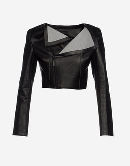 Y-3 - Leather jacket