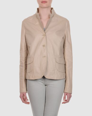 ZOOM JIL SANDER - Leather outerwear