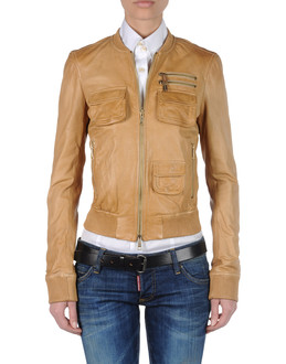 DSQUARED2 - Leather outerwear