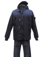 STONE ISLAND JUNIOR - Mid-length jacket
