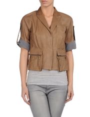BRUNELLO CUCINELLI - Leather outerwear