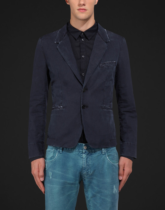 Deconstruted gabardine blazer - Blazers - Dolce&Gabbana - Summer 2014 Deconstruted gabardine blazer - Blazers - Dolce&Gabbana - Summer 2014