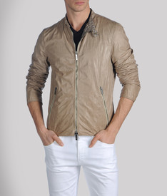 ARMANI COLLEZIONI - Leather jacket