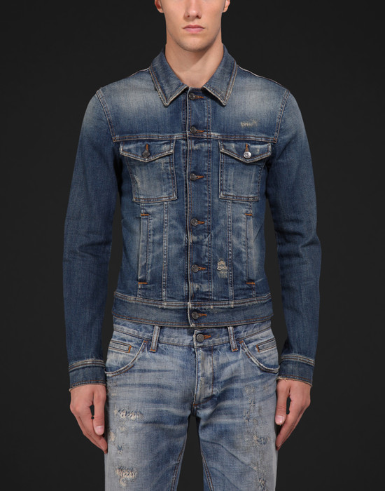Manteaux en jean - Manteaux en jean - Dolce&Gabbana - Été 2014 Manteaux en jean - Manteaux en jean - Dolce&Gabbana - Été 2014