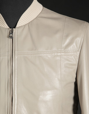 Leather Bomber jacket - Leather outerwear - Dolce&Gabbana - Summer 2014 Leather Bomber jacket - Leather outerwear - Dolce&Gabbana - Summer 2014