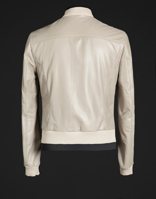 Leather Bomber jacket - Leather outerwear - Dolce&Gabbana - Summer 2014 Leather Bomber jacket - Leather outerwear - Dolce&Gabbana - Summer 2014