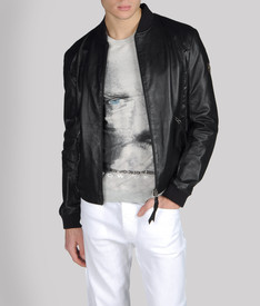 ARMANI JEANS - Leather jacket