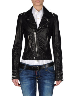 DSQUARED2 - Leather outerwear