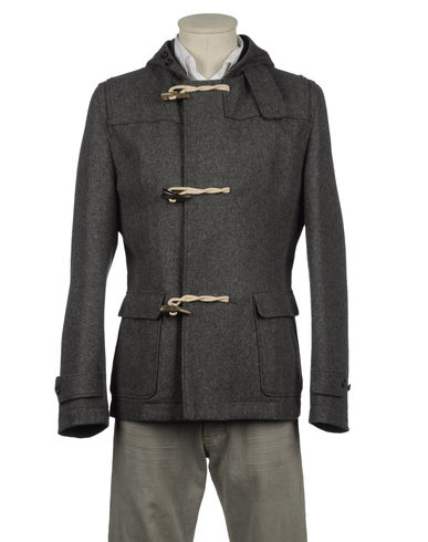 ZOOM GREY DANIELE ALESSANDRINI - Mid-length jacket