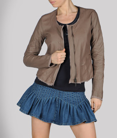 ARMANI JEANS - Leather jacket