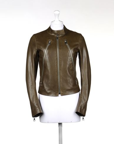 Manteau cuir