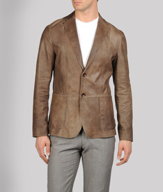 ARMANI COLLEZIONI - Leather jacket