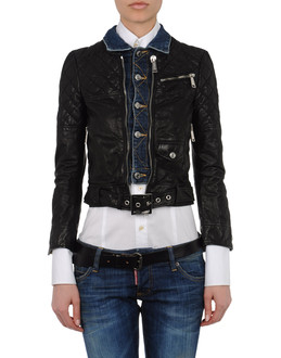 DSQUARED2 - Leather outerwear