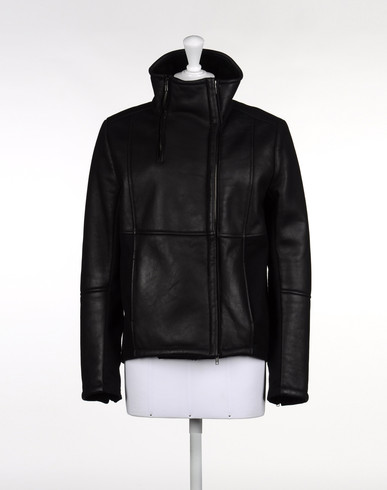 Manteau cuir