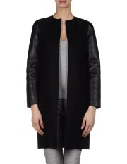 CELINE - Lederjacke/Mantel