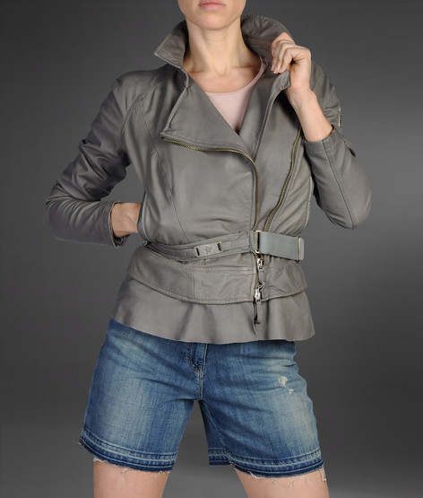 Leather jacket