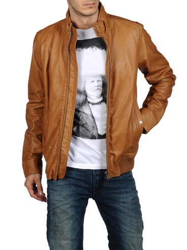 DIESEL - Leather jackets - LERMES