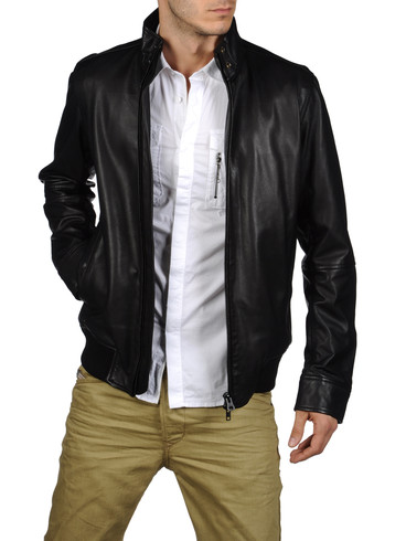 DIESEL - Leather jackets - LERMES