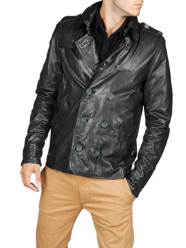 DIESEL - Chaqueta de piel - LAHAR