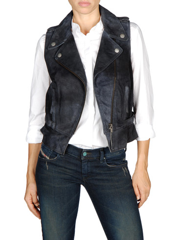 DIESEL - Leather jackets - L-COLINE