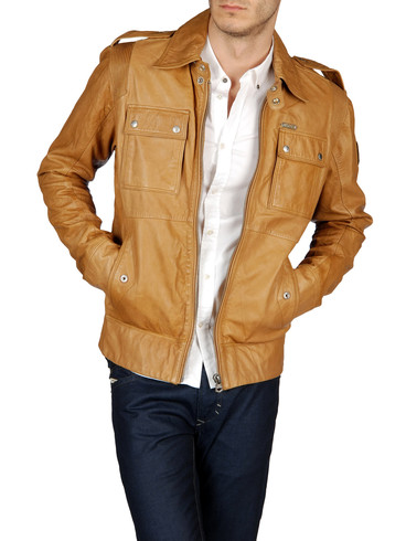 DIESEL - Leather jackets - LISARDO
