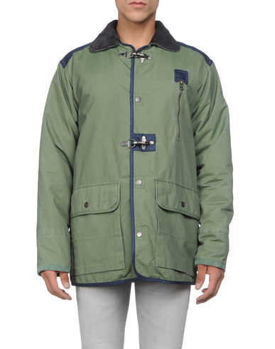 ZOOM ARMANI JEANS - Mid-length jacket