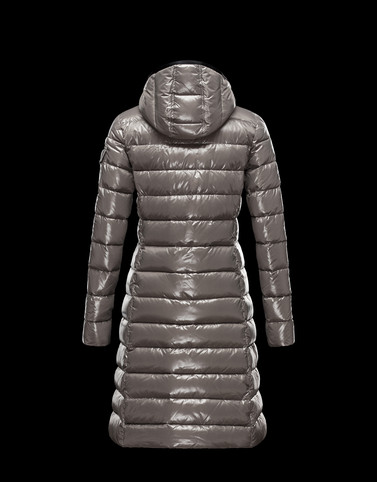 MONCLER Women - Autumn-Winter 13/14 OUTERWEAR - Coat - Moka