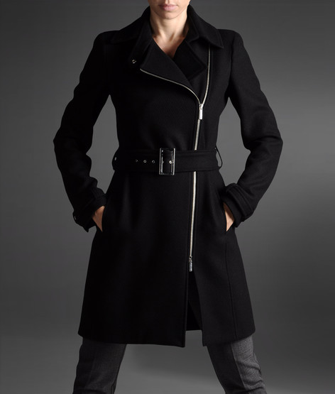 Single-breasted coat