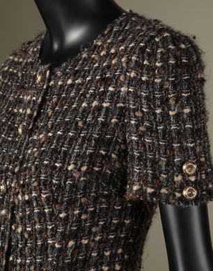 ROBE COURTE EN BOUCLETTE - Robes courtes - Dolce&Gabbana - Hiver 2014 ROBE COURTE EN BOUCLETTE - Robes courtes - Dolce&Gabbana - Hiver 2014