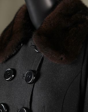 DOUBLE-BREASTED COAT - Coats - Dolce&Gabbana - Winter 2014 DOUBLE-BREASTED COAT - Coats - Dolce&Gabbana - Winter 2014