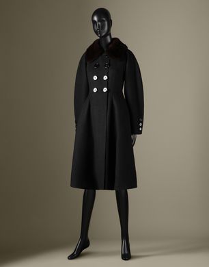 DOUBLE-BREASTED COAT - Coats - Dolce&Gabbana - Winter 2014 DOUBLE-BREASTED COAT - Coats - Dolce&Gabbana - Winter 2014