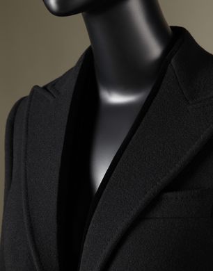 TAILORED CREPE COAT - Coats - Dolce&Gabbana - Winter 2014 TAILORED CREPE COAT - Coats - Dolce&Gabbana - Winter 2014
