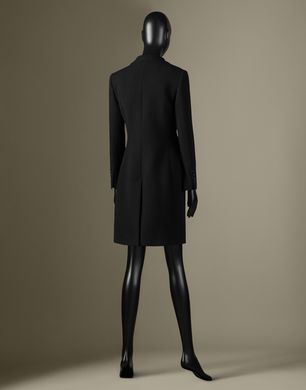 TAILORED CREPE COAT - Coats - Dolce&Gabbana - Winter 2014 TAILORED CREPE COAT - Coats - Dolce&Gabbana - Winter 2014