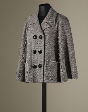 DOUBLE-BREASTED CAPE - Coats - Dolce&Gabbana - Winter 2015 DOUBLE-BREASTED CAPE - Coats - Dolce&Gabbana - Winter 2015