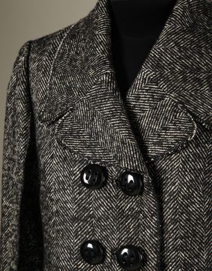DOUBLE-BREASTED COAT - Coats - Dolce&Gabbana - Winter 2014 DOUBLE-BREASTED COAT - Coats - Dolce&Gabbana - Winter 2014
