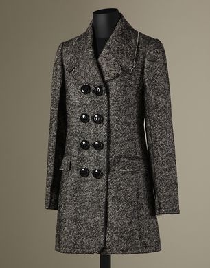 DOUBLE-BREASTED COAT - Coats - Dolce&Gabbana - Winter 2014 DOUBLE-BREASTED COAT - Coats - Dolce&Gabbana - Winter 2014