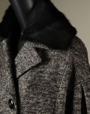 WOOL CHEVRON COAT - Coats - Dolce&Gabbana - Winter 2014 WOOL CHEVRON COAT - Coats - Dolce&Gabbana - Winter 2014