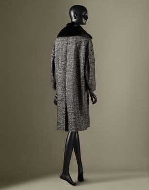 WOOL CHEVRON COAT - Coats - Dolce&Gabbana - Winter 2014 WOOL CHEVRON COAT - Coats - Dolce&Gabbana - Winter 2014