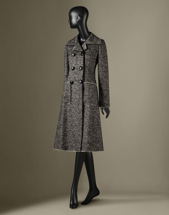 TWEED COAT - Coats - Dolce&Gabbana - Winter 2014 TWEED COAT - Coats - Dolce&Gabbana - Winter 2014