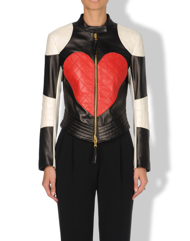 Moschino, Leather outerwear