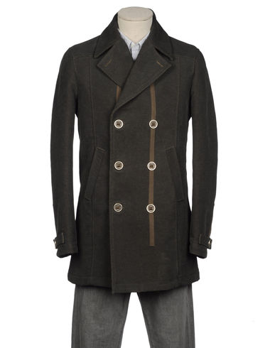 ZOOM VERSACE JEANS - Mid-length jacket