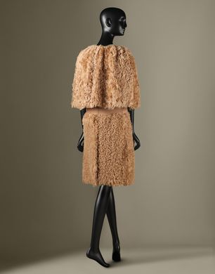 CAPED FUR COAT - Furs - Dolce&Gabbana - Winter 2014 CAPED FUR COAT - Furs - Dolce&Gabbana - Winter 2014