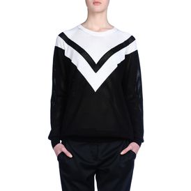 STELLA McCARTNEY, Sweater, Colour Degrade Crew Neck Sweater 