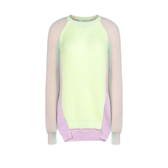 Stella McCartney, Block Shapes Crew Neck Sweater