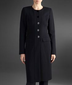 ARMANI COLLEZIONI - Single-breasted coat