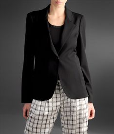 EMPORIO ARMANI - Giacca monobottone